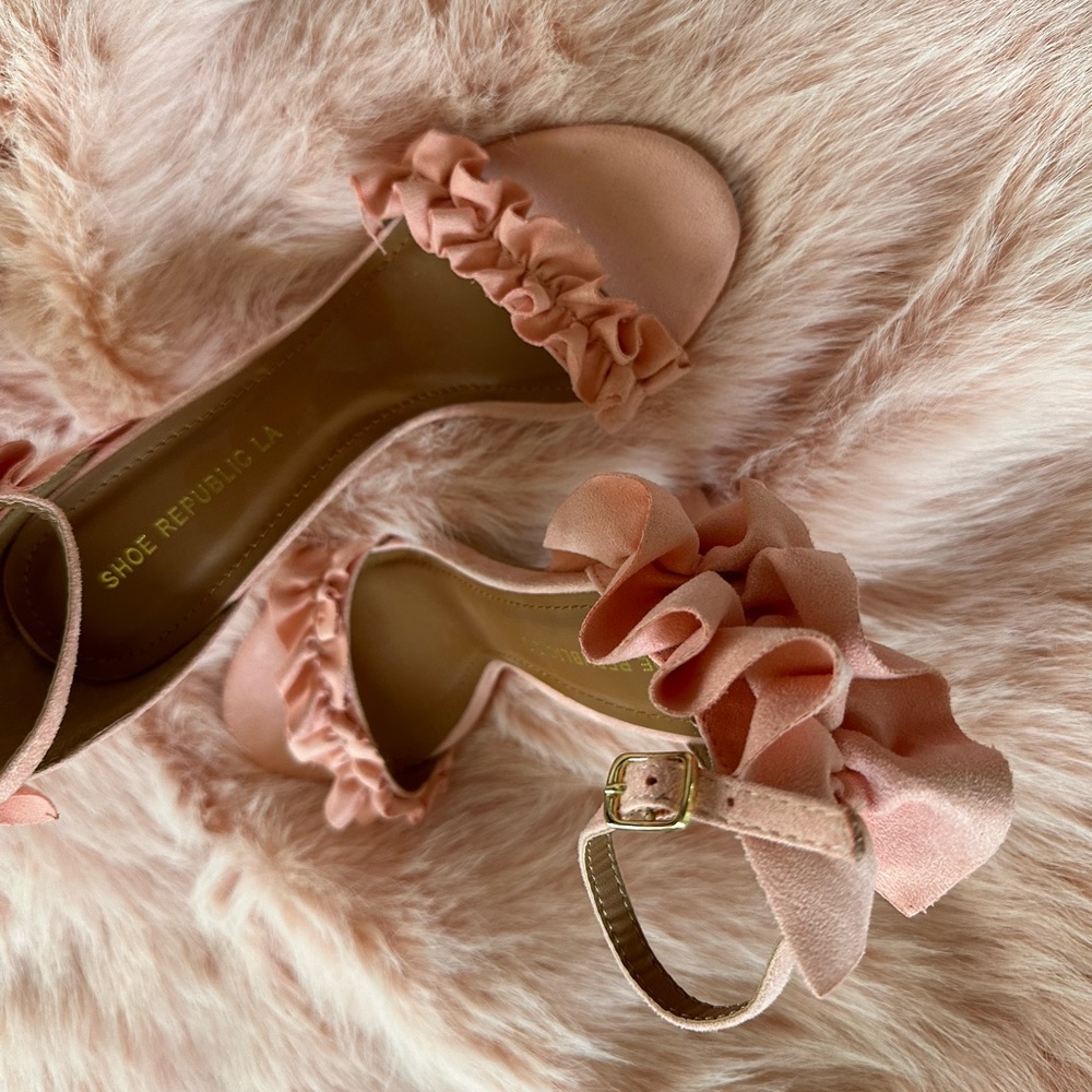 Rose Petal Heels